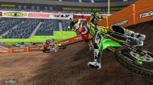 Johan Roger à l'attaque sur la 450kxf LBU